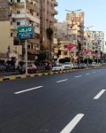 محافظ الجيزة يتابع أعمال التخطيط المروري لشارع مراد بعد رصفه